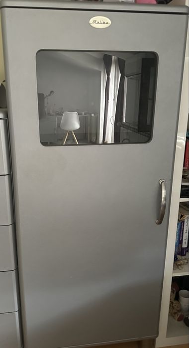 set mobilier 3 piese:dulap cu rafturi, dulap cu sertare, birou