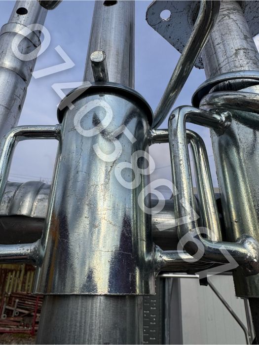 Popi metalici telescopici, stalpi zincati noi