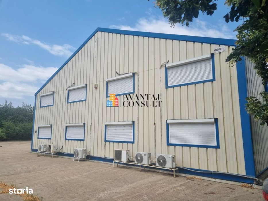 Hala  si birouri  566  mp , singur curte  DN1     Otopeni -Corbeanca