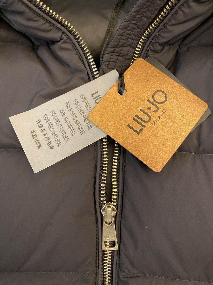 Liu Jo Milano дамско дълго яке гъши пух L42 100% оригинал!