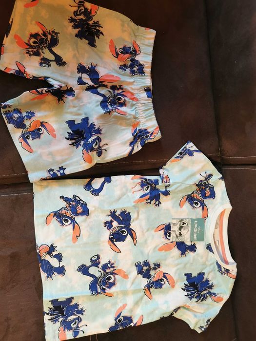 Нови тениски, клин Мини маус, блуза, комплект Стич 110/116