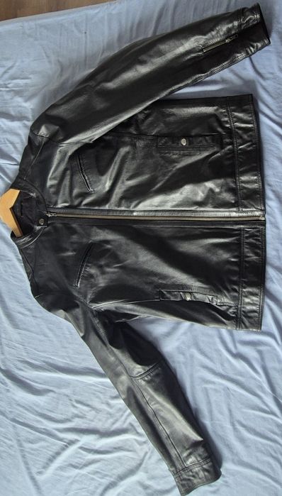 Jacheta de piele naturala Asos