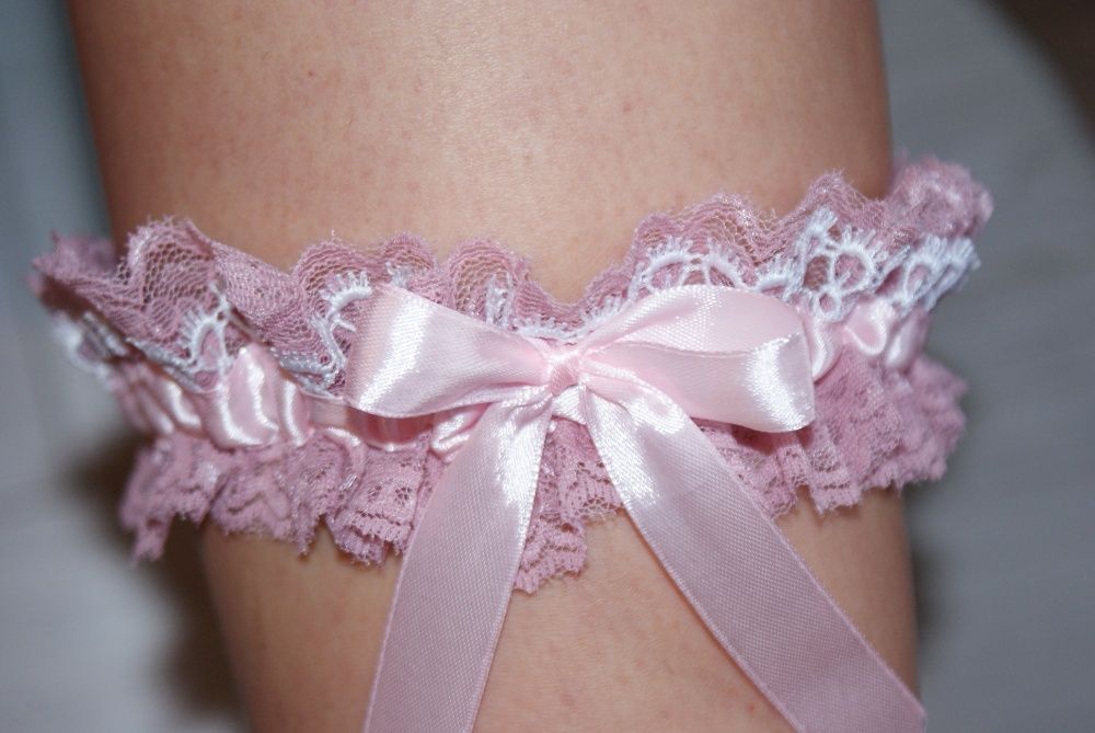 Jartiera mireasa NOUA hand made 100% in Romania Bridal garter