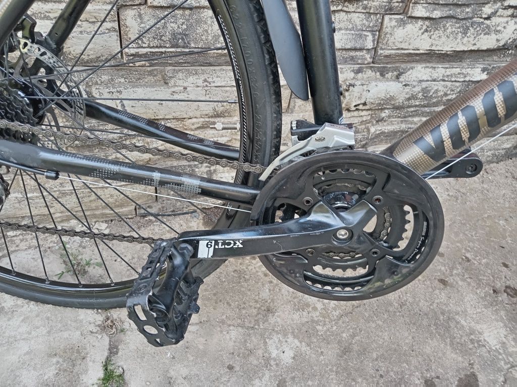 Bicicleta City trking roti pe 28 frâne disc hidraulice import Germania