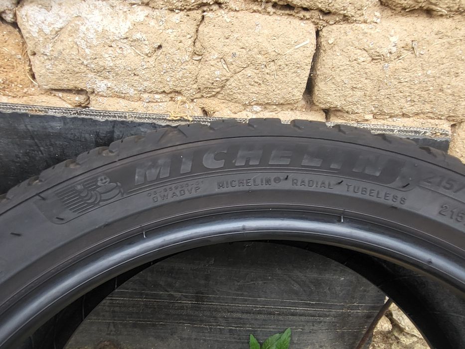 2бр 215/45/18 мишелин неразличими от новите