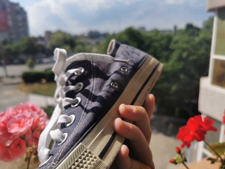 Sneakersi Fila custom