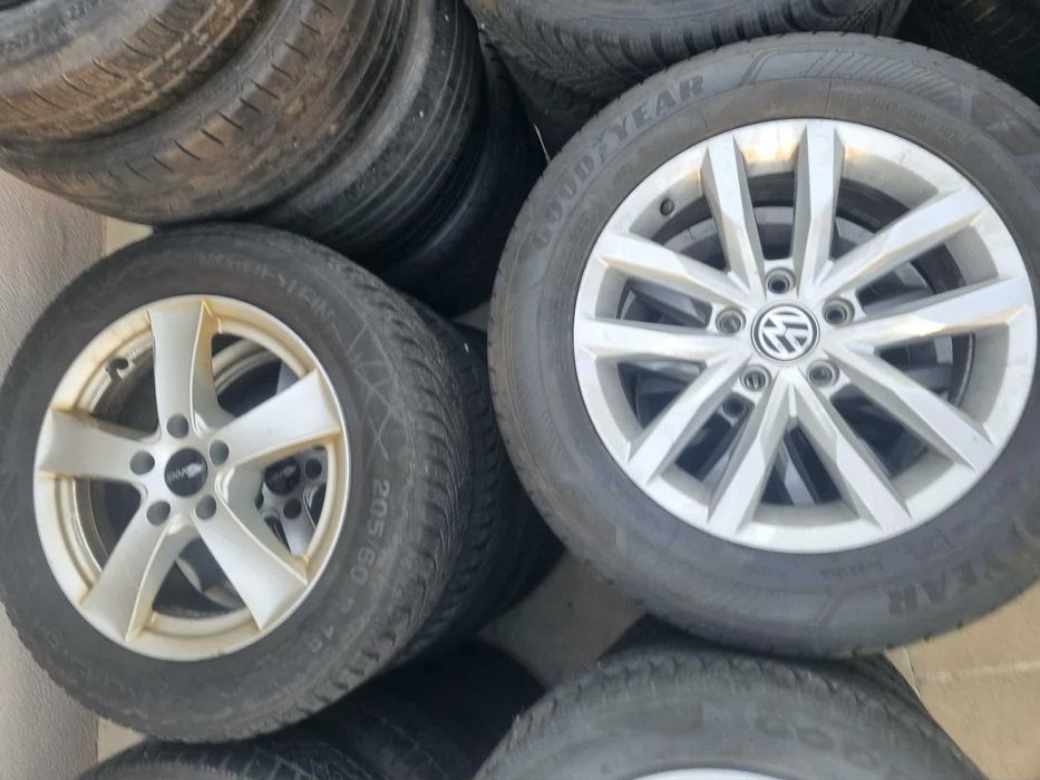 Genti aliaj cu cauciucuri de iarna 5x112