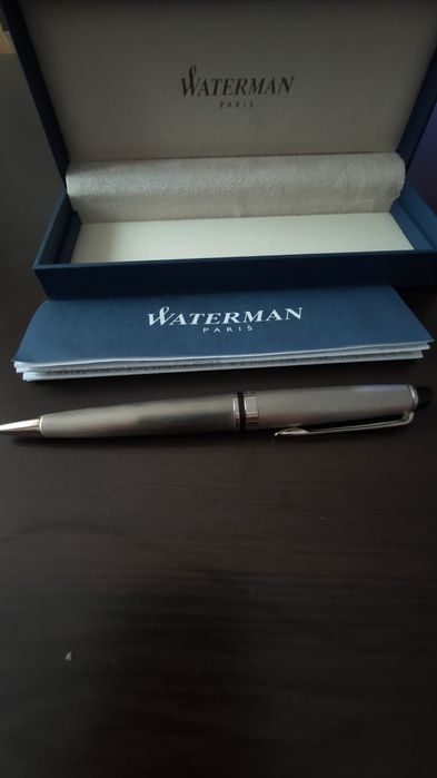 Pix Waterman Expert metalic argintiu