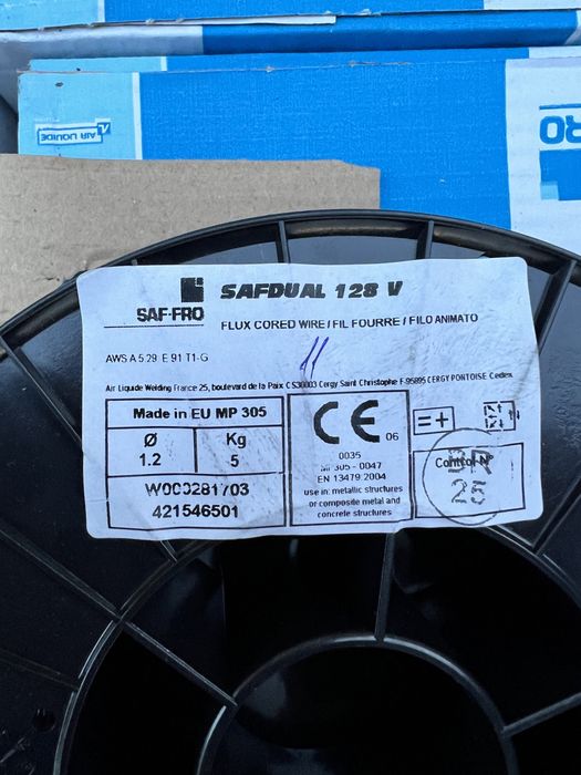SAF-FRO SAFDUAL 1.2 Sarma pentru sudura