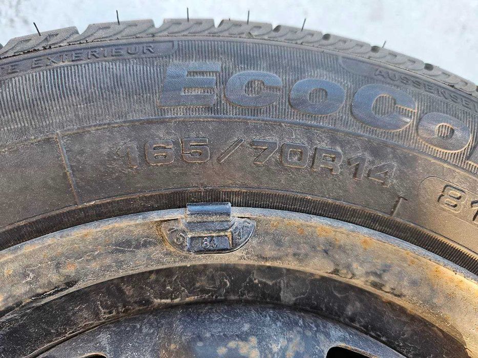 Комплект железни джанти 14'' с летни гуми, VW Polo, Seat, Skoda...