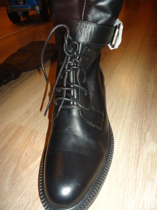 ЕСТЕСТВЕНА КОЖА--Страхотни ботуши--36 номер-Нови!!!