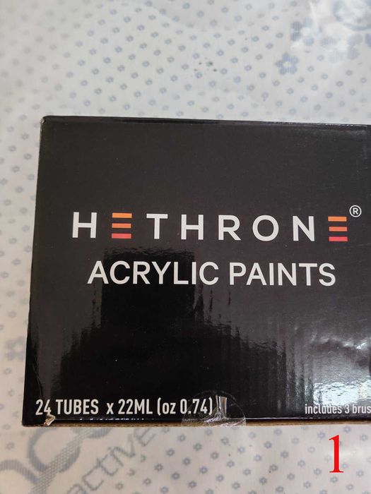 Акрилни бои Hethrone/ Панели за рисуване/ Сгъваем статив