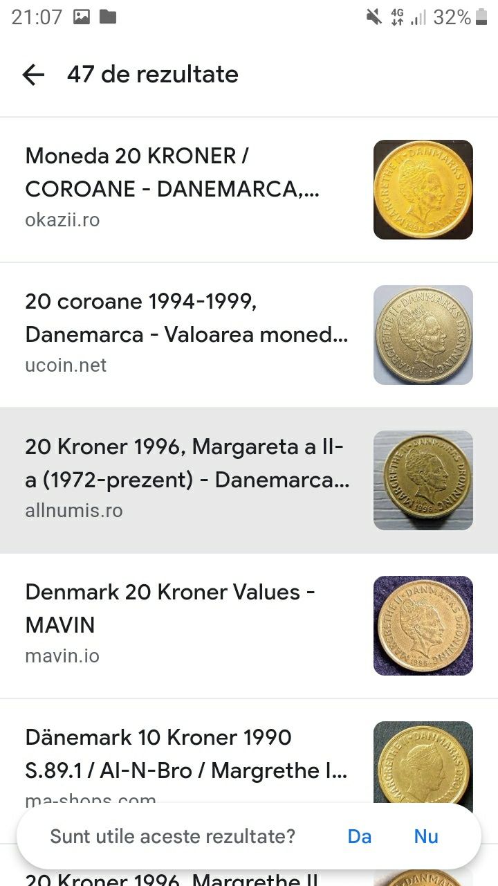 Moneda Danemarca 1996