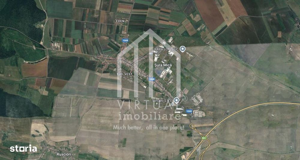 Teren intravilan de vanzare in Sibiu, cu o suprafata de 500 mp