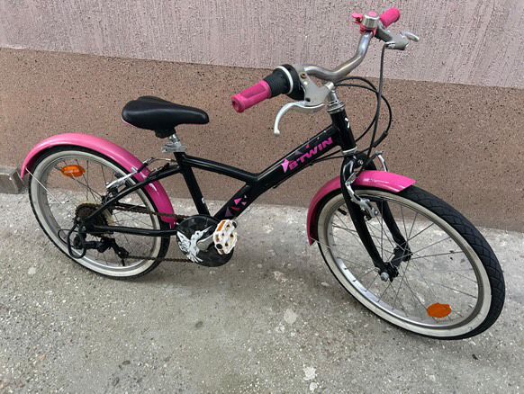 Детски велосипед 20 цола Btwin за момиче