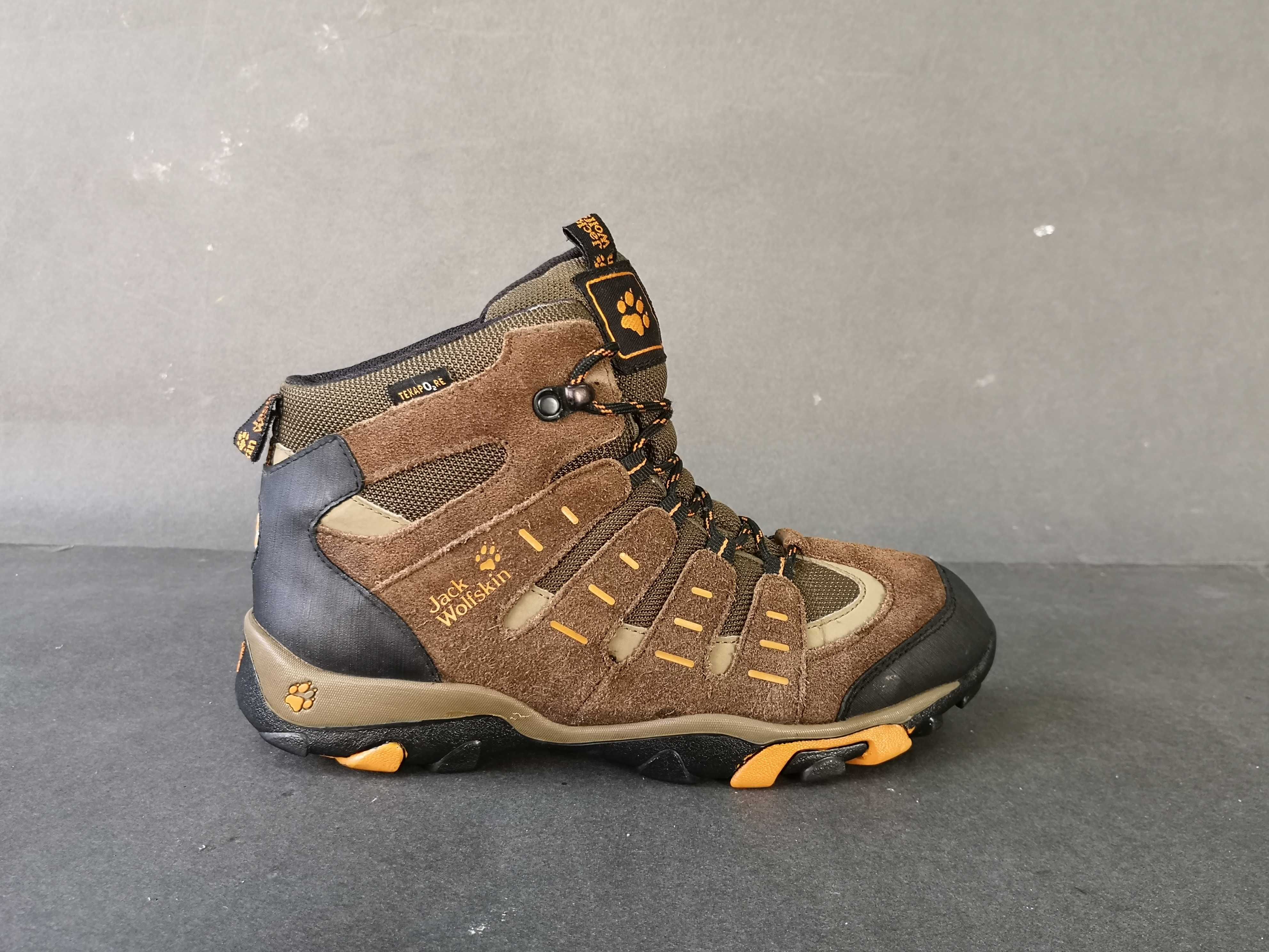 Bocanci PIELE Ghete munte dama copii -38 39 Jack Wolfskin  Ca NOI