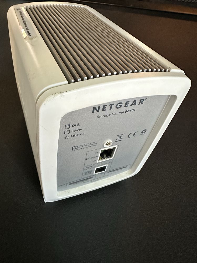 Мрежови диск NAS storage central NETGEAR SC101, 2x3,5” IDE HDD