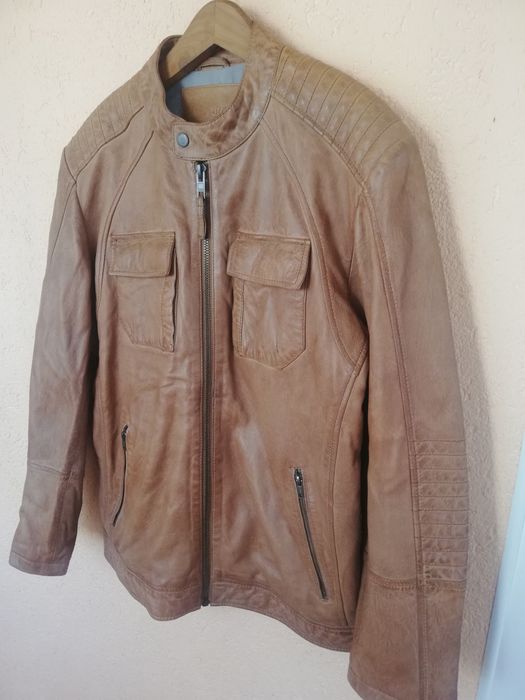 Geaca piele bărbati Angelo Litrico M