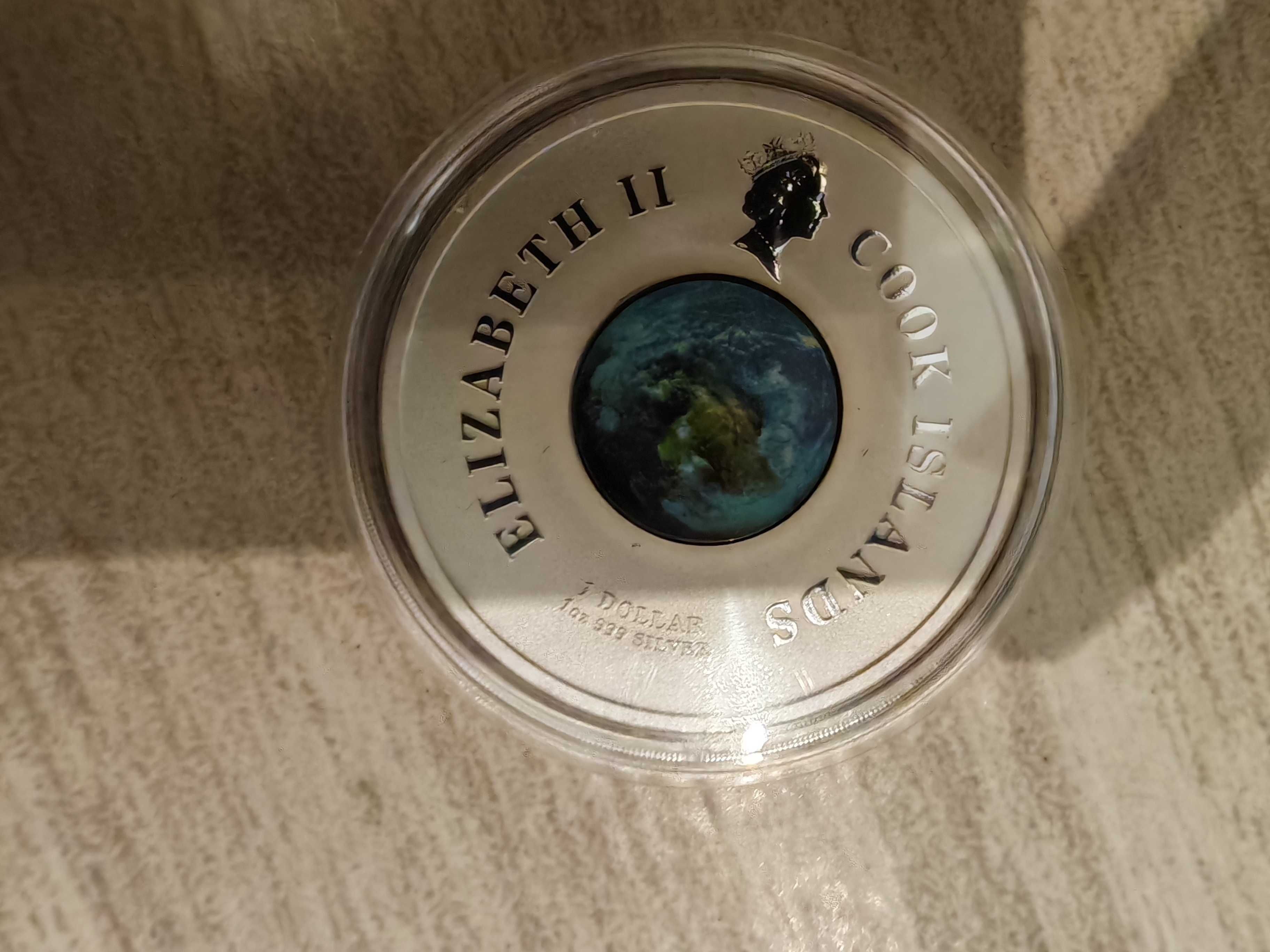 1 Dollar - Elizabeth II Sputnik 50th Anniversary Coin