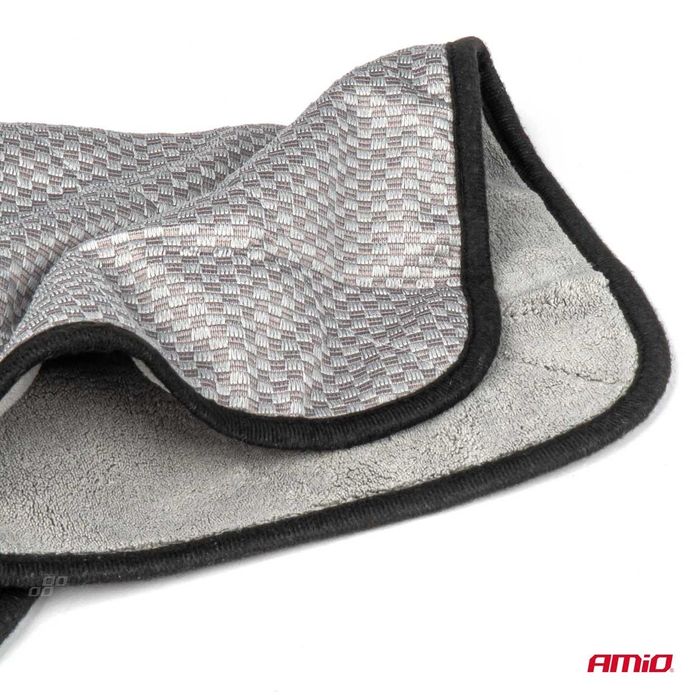 микрофибърна кърпа 2в1 за полиране и лъскане на автомобила 40х40 ...