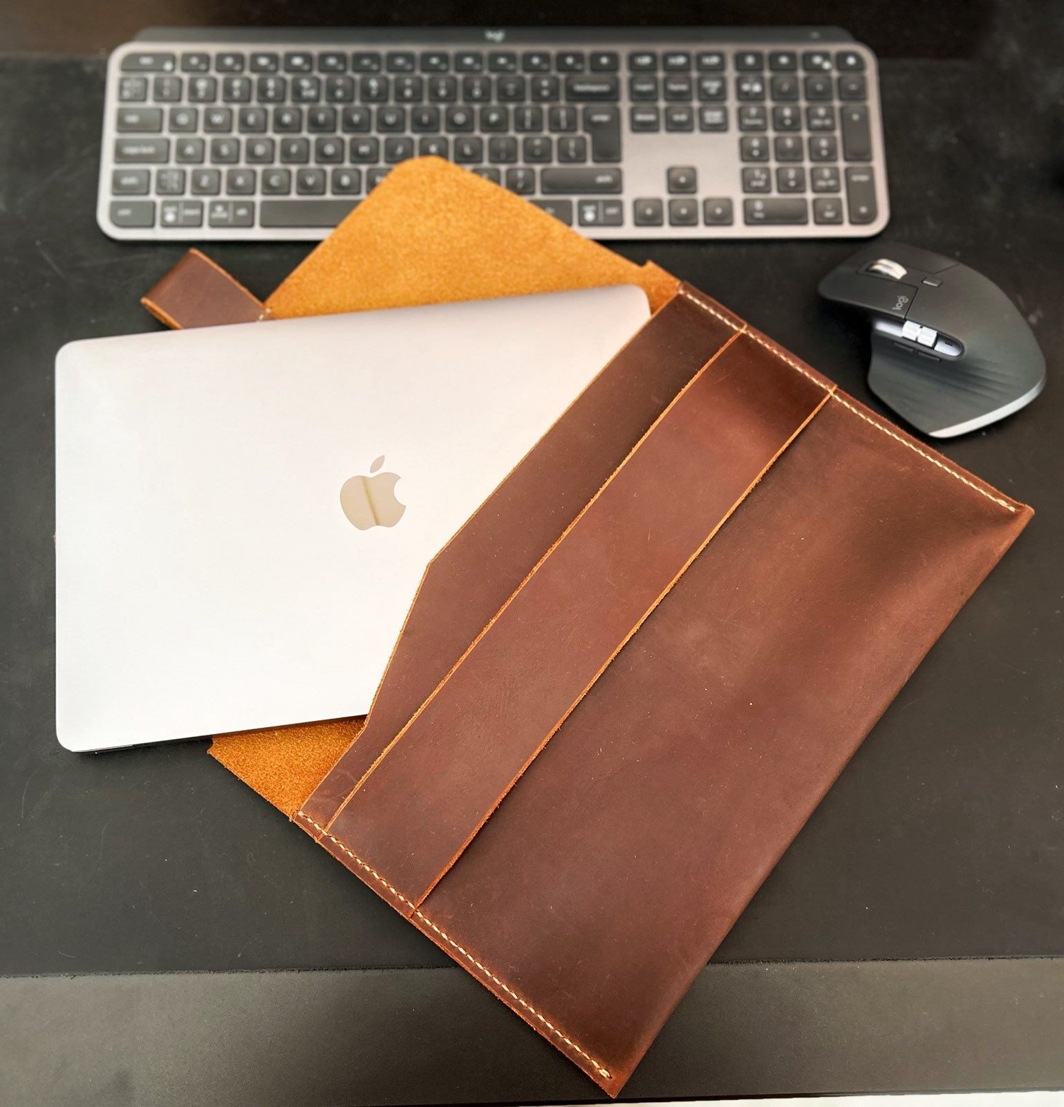 Калъф за MacBook Air естествена кожа