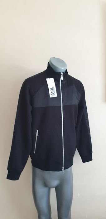 Karl Lagerfeld Sweat Jacket Full Zip  S НОВО ОРИГИНАЛ Мъжко Яке Горнищ