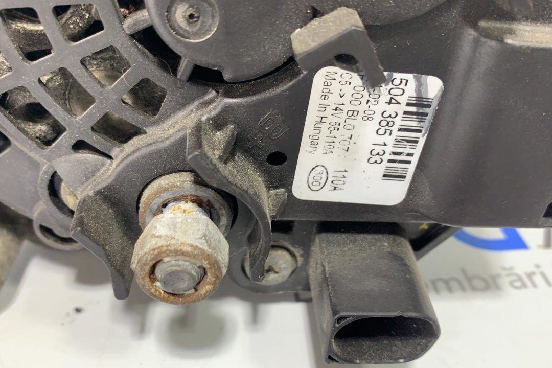 Alternator Fiat Ducato 2.3 amperi 110 2006 - 2010 Euro 4 Cod 504385133