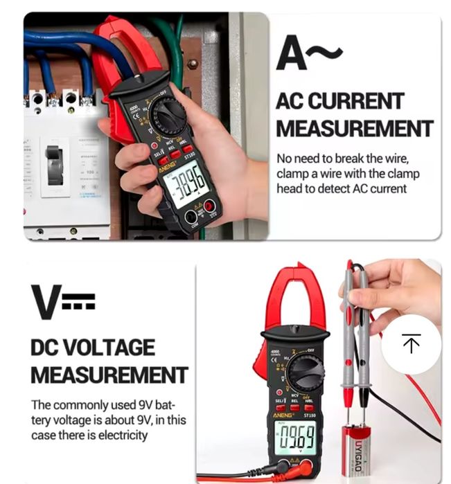 Cleste ampermetric /Clampmetru Aparat masura/ Multimetru