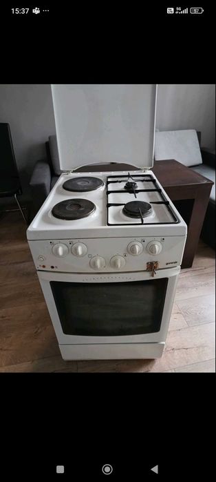 Печка на газ и ток