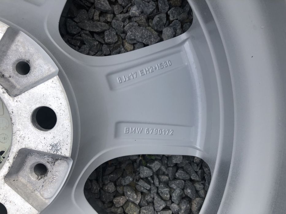 Jante BMW Style 327 pe 17 anvelope Kumho si Michelin 225 55 R17 6-8 mm