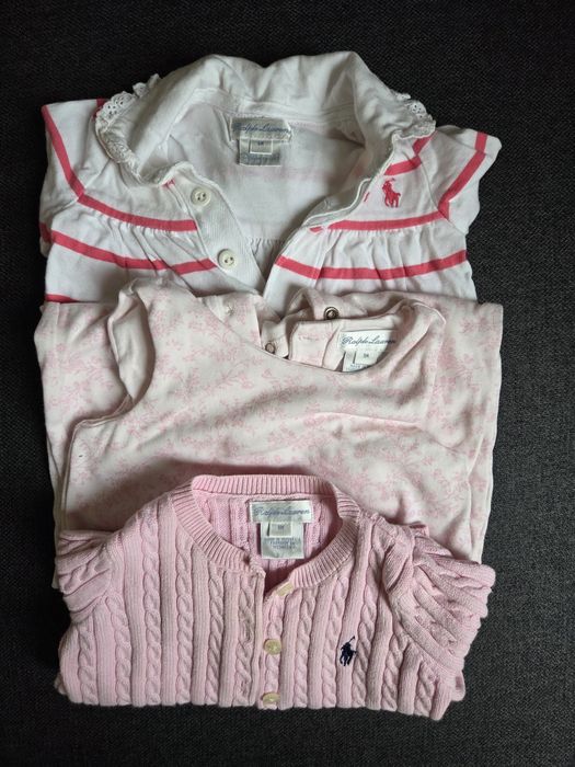 Лот ромпър и жилетка Ralph Lauren