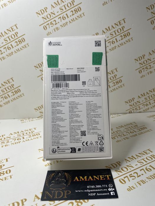 NDP Amanet Braila Oppo A5 Pro 5G( 41092)