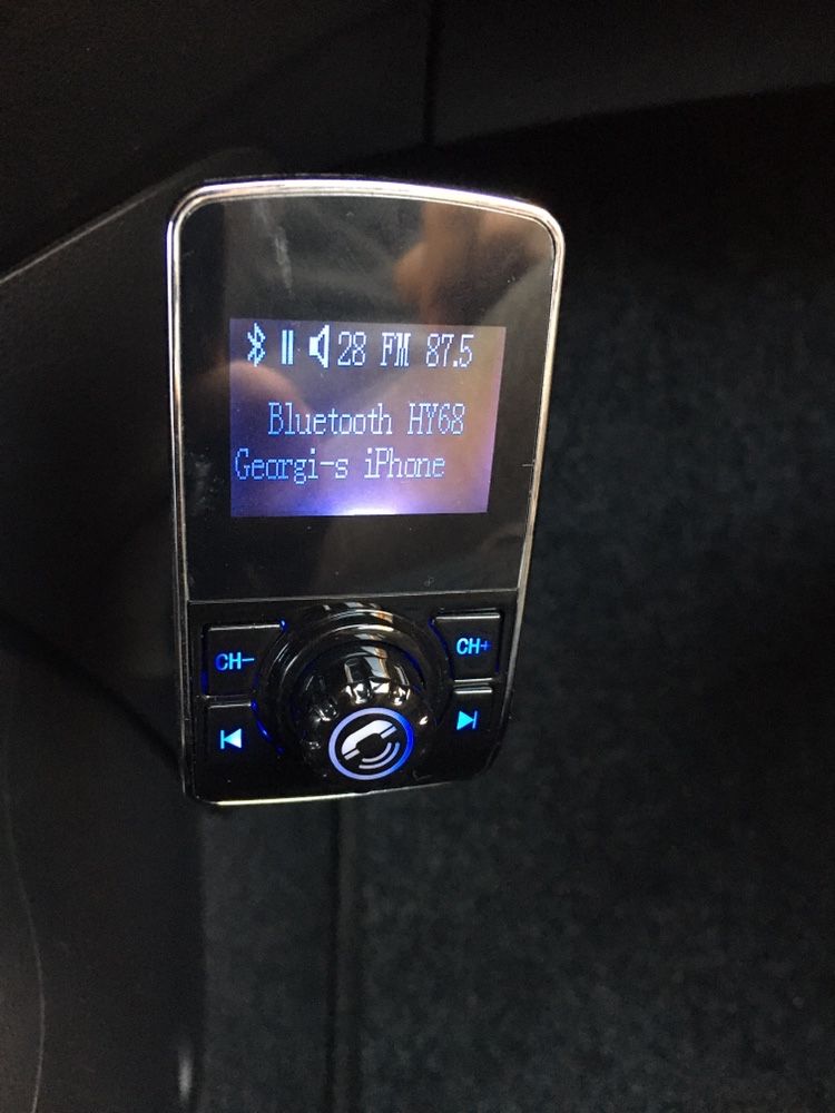 Bluetooth handsfree, radio, mp3 player