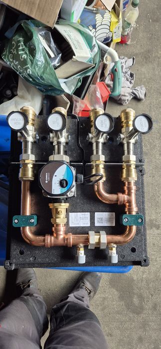 Schinbator de capdura modul pompe caldura  panouri solare