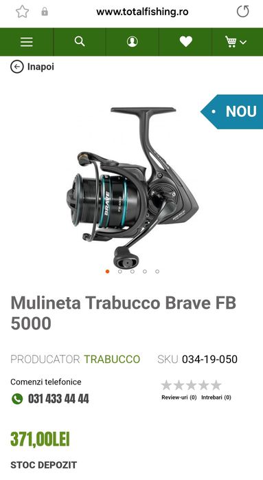 Mulineta Trabucco Brave FB 5000