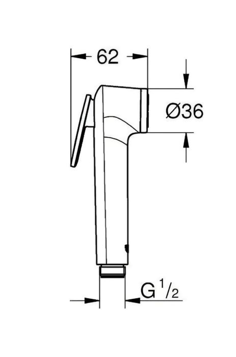 Комплект смесител със санитарен душ Grohe