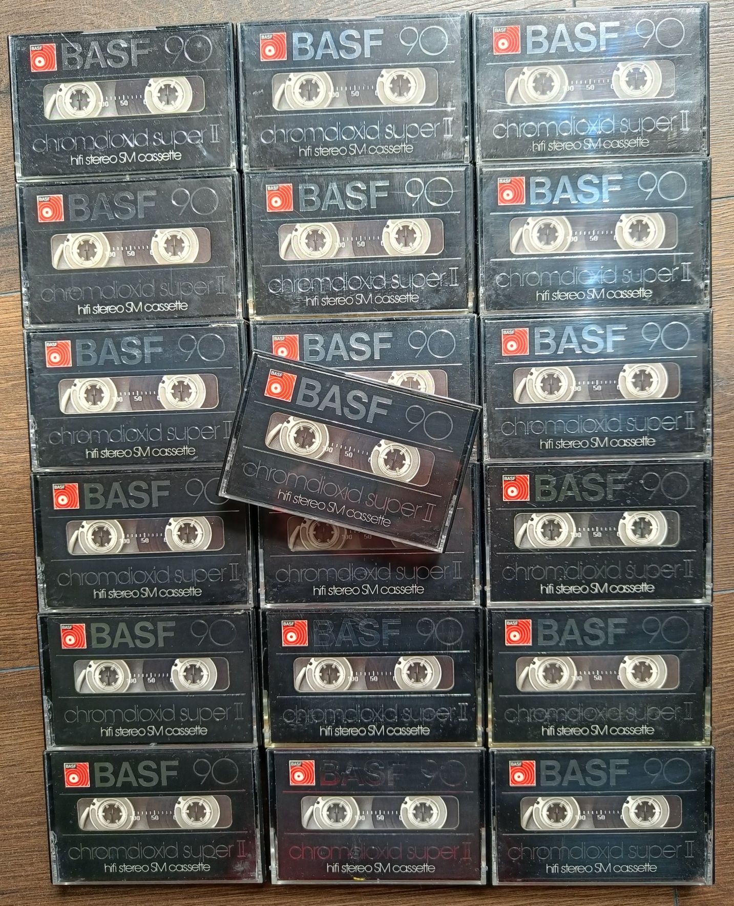 24x BASF AGFA casete audio