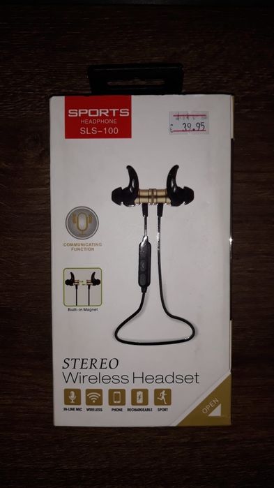 Casti wireless magnetice handsfree Samsung iPhone Huawei LG bluetooth