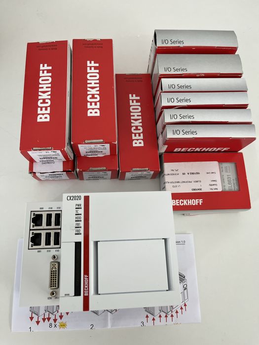 PLC (PC) industrial CX2020, Beckhoff EK 1100 EtherCAT, I/O Series