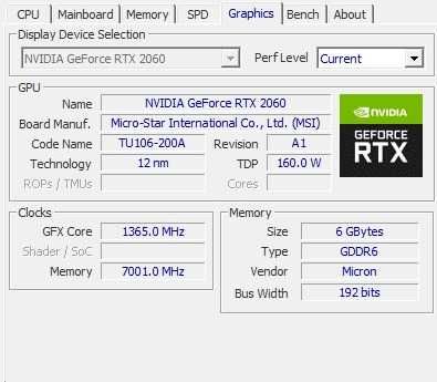 RTX 2060 MSI 6GB