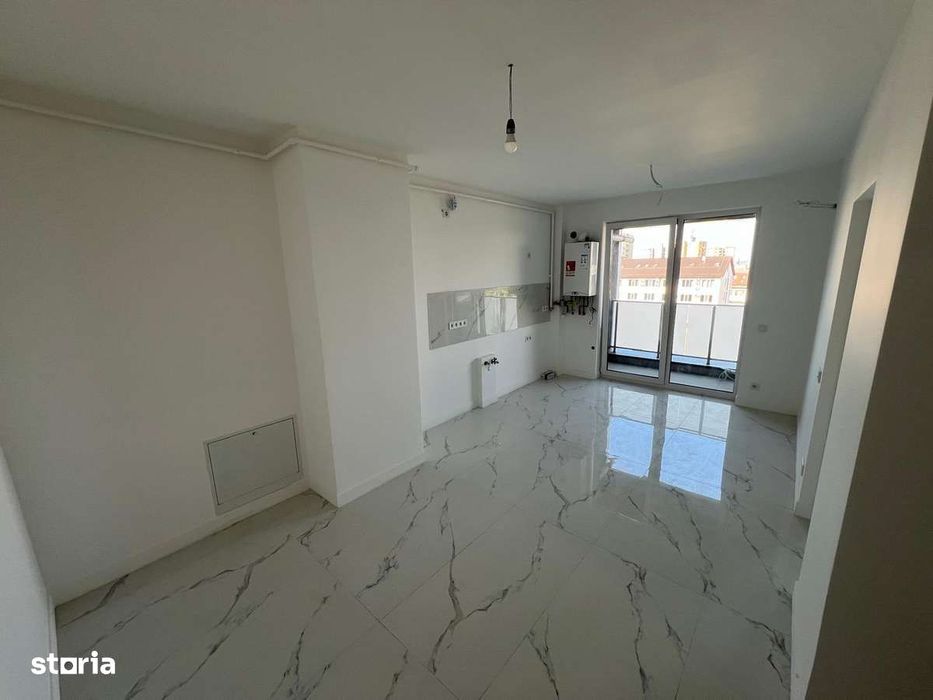 BLOC NOU, Str. G. Cosbuc - Ap. 2 camere, et. IV din VIII, finisat