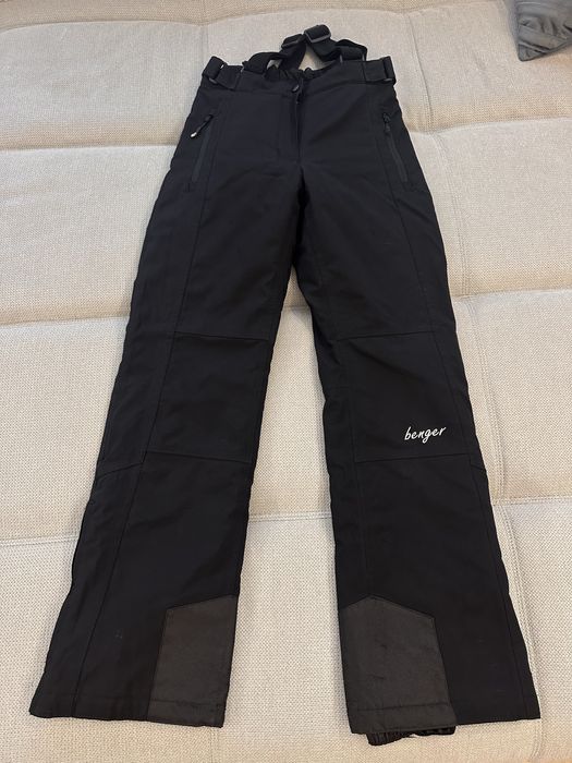 Pantaloni negri de Ski
