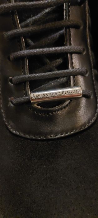 Adidasi Alessandro Biaggio pantofi piele 43