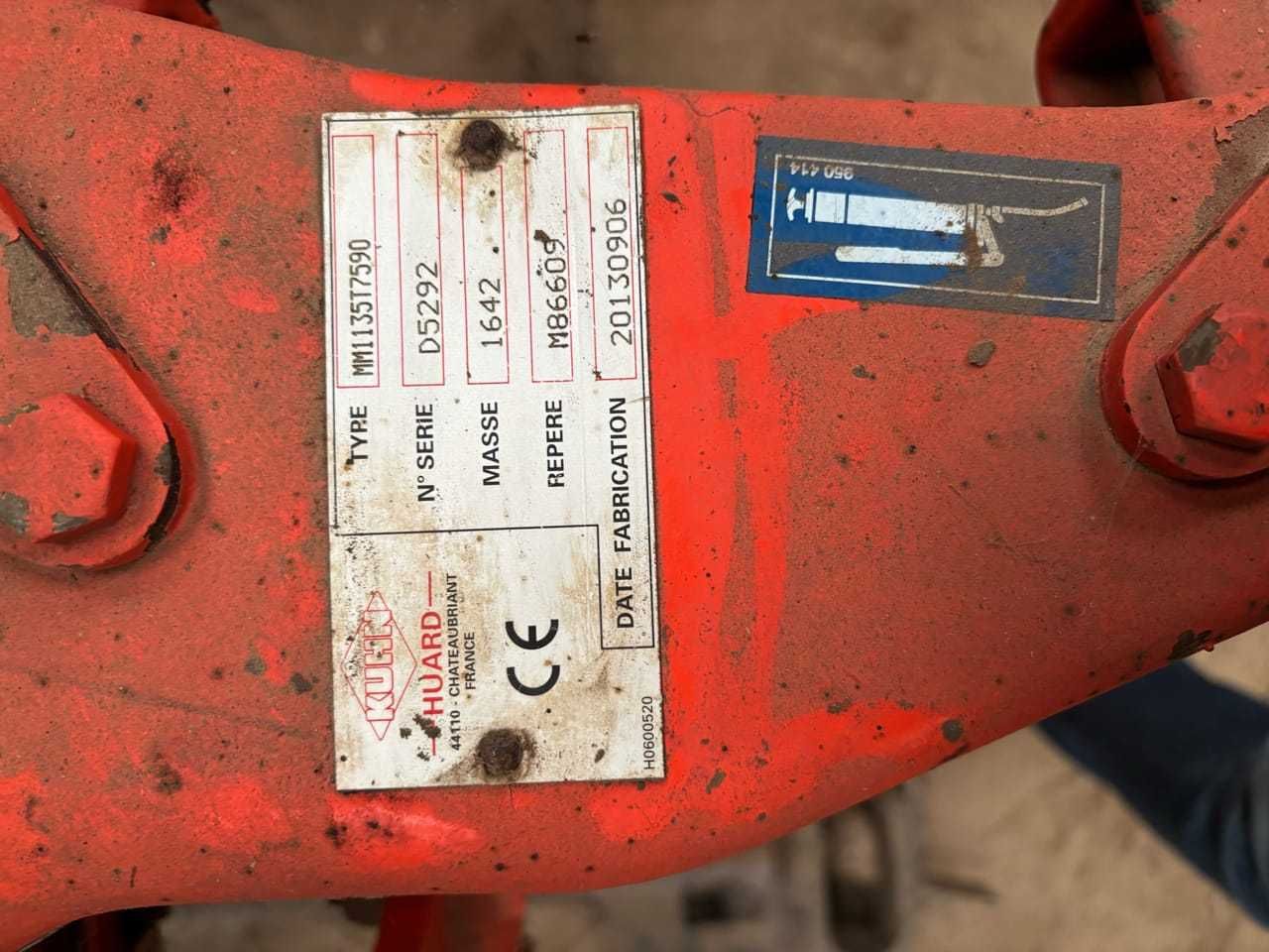 Plug Kuhn MultiMaster 113, an 2013, Varilarge 4+1=5 brazde reversibile