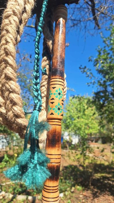 Bici Plugușor Lemn Cânepă Mătase