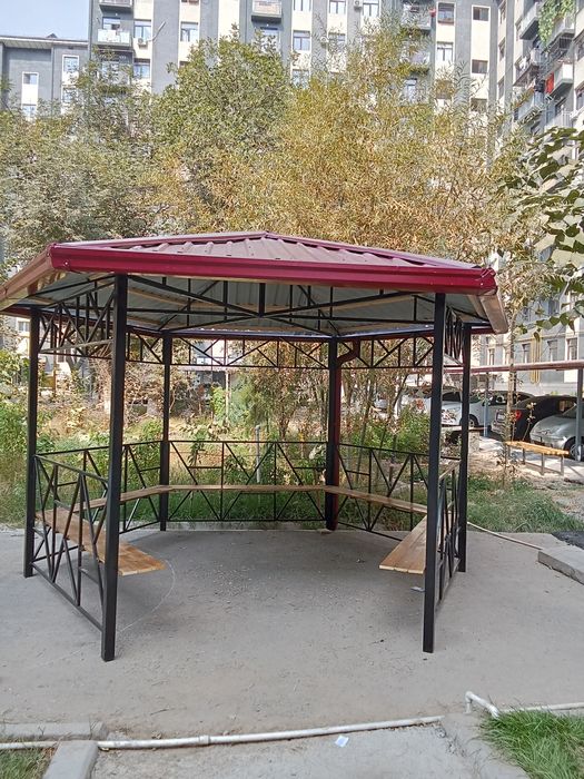 Arzon darvoza perila besetka naves panjara stol stul