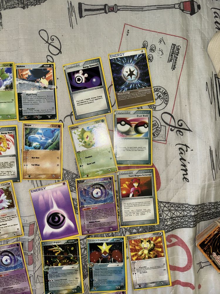 Оригинални Pokémon карти от 2005–2006 + редки EX карти