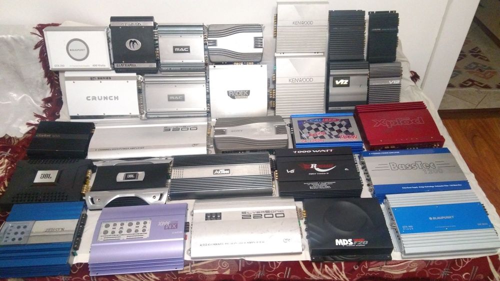 Amplificator Mac Audio max 1000W/Crunch / Germany (hertz  jbl statie