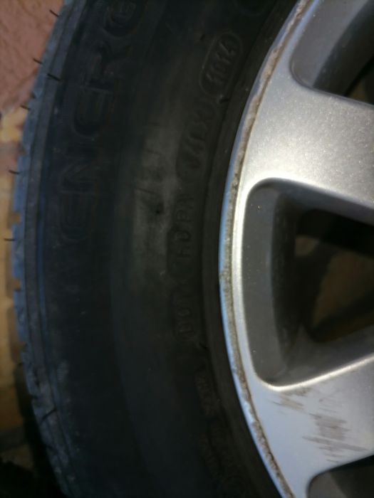 Jante din aliaj aluminiu wolkswagen complete cu anvelope vara