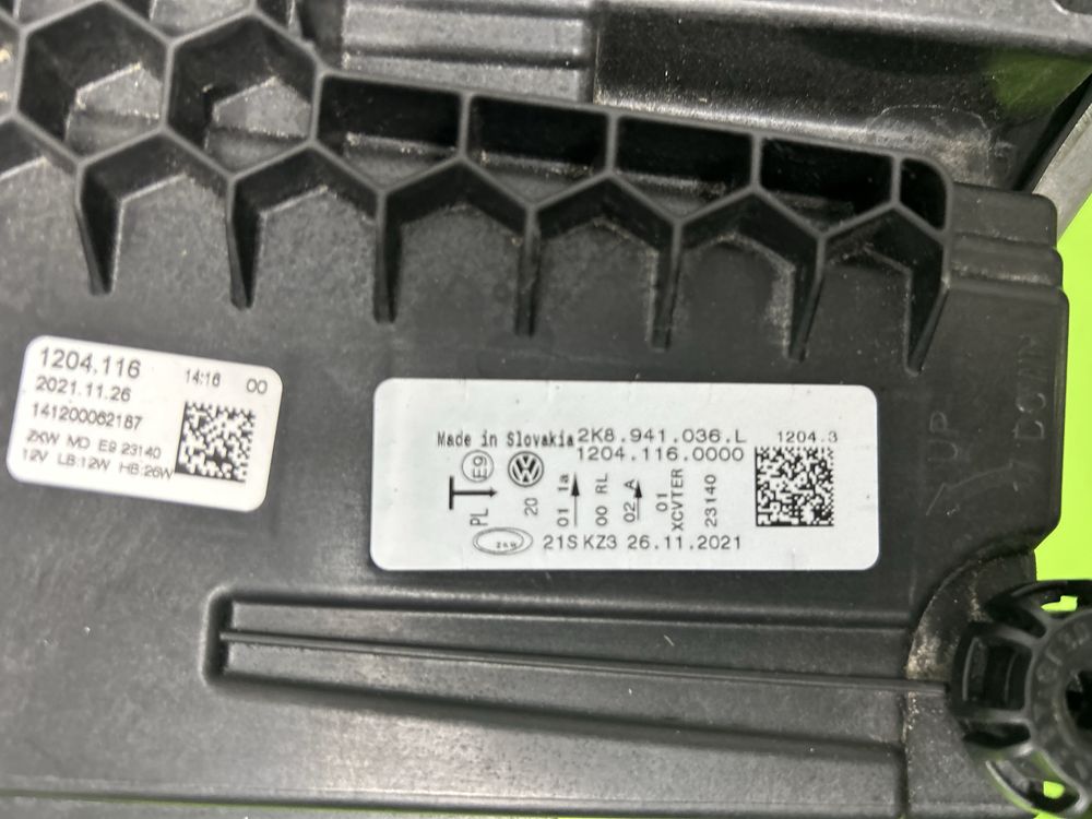 Far VW Caddy mk5 full led adaptiv 2023-2025